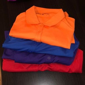 Lot of 4 NWOT Nike Ladies Golf Shirts Polos Sz S